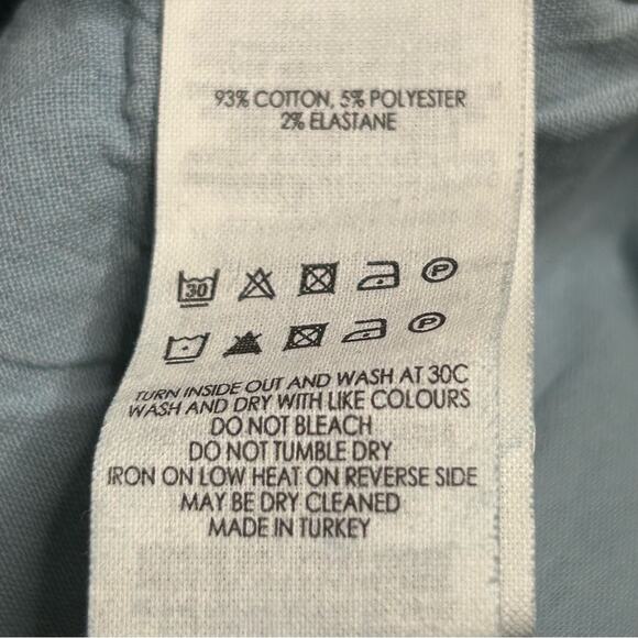 Victoria Beckham Denim Flare Leg Jeans Blue 7 Wash Size 31 - Picture 10 of 12